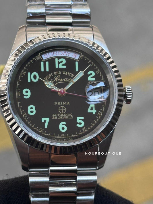 Brand New WestEnd Watch Co. Swiss Made 37mm Numbers Dial Automatic Watch