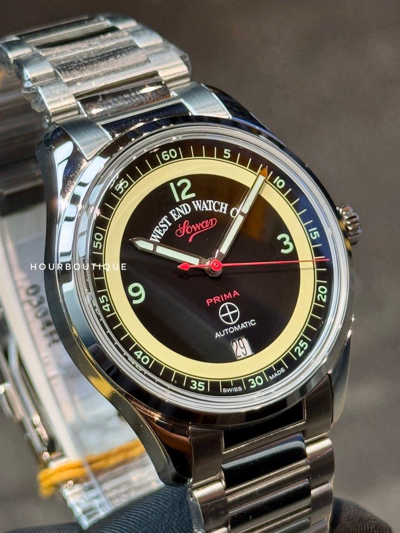 Brand New WestEnd Watch Co. Sowar Prima Swiss Made Automatic 39mm Watch