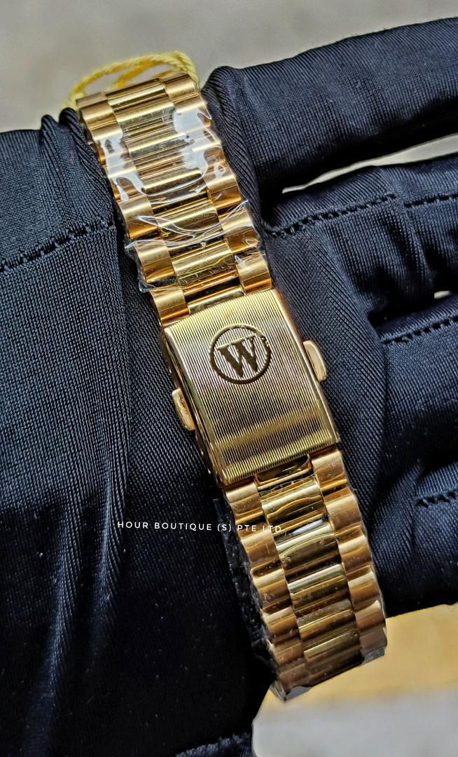 Brand New Westend Watch Company PVD Gold Case , Emerald Green Dial Swiss Made Automatic Watch