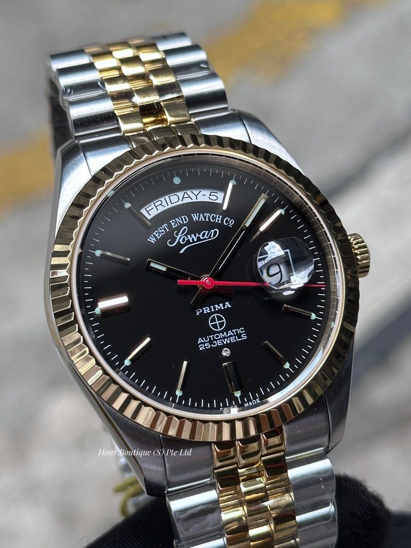 Brand New WESTEND Watch Company Matt Black Dial Swiss Made 41mm Automatic Watch