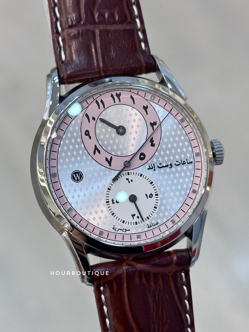 Brand New WestEnd Watch Company Regulator Series Swiss Made Automatic Watch Orange Dial