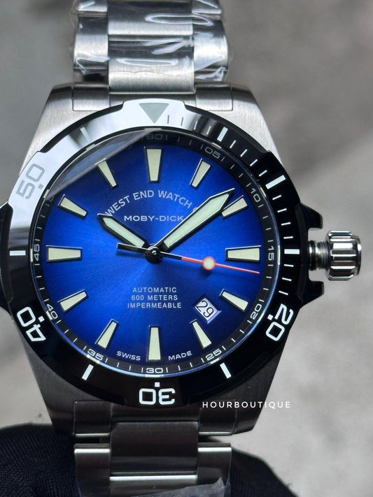Brand New WestEnd Watch Company Moby Dick Special Edition Automatic Divers Watch Swiss Made