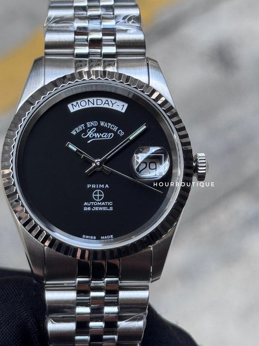 Brand New WestEnd Watch Company Minimalist Black Dial Swiss Made Automatic Watch