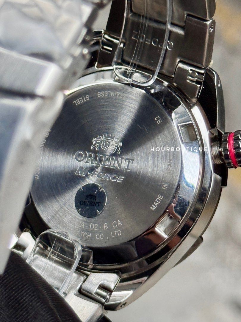 *NOS * Orient M-Force Blue Dial Automatic Divers Watch SEL0A002D