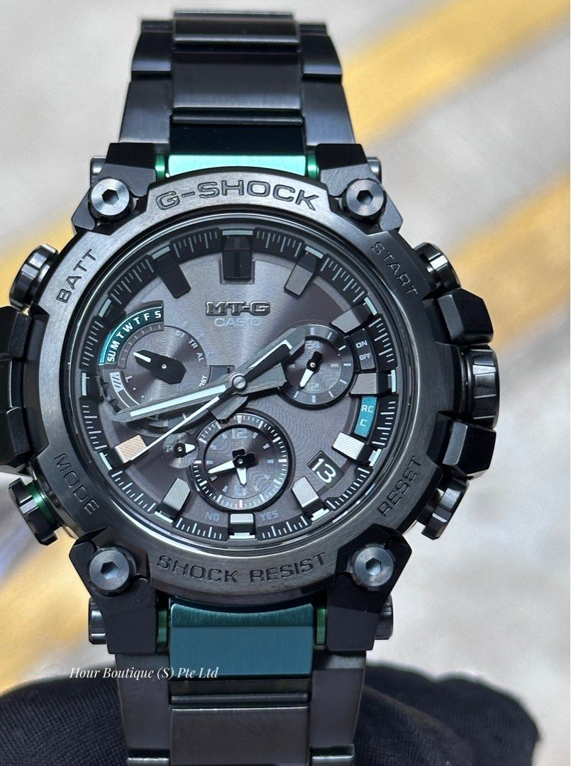 Brand New Casio G-Shock Black Green MTG-B3000BD-1A2