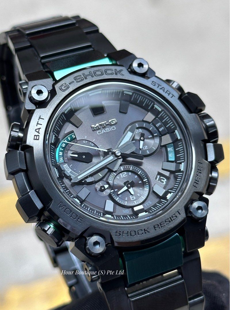 Brand New Casio G-Shock Black Green MTG-B3000BD-1A2