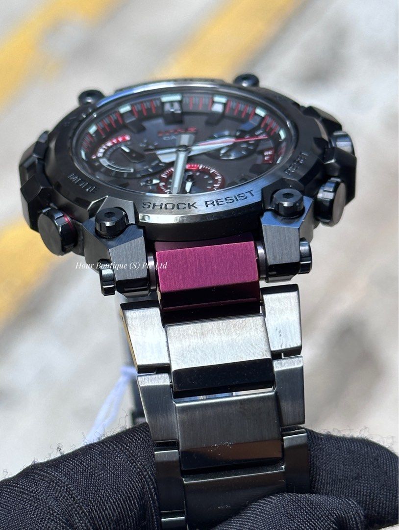 Brand New Casio G-Shock Black Red MTG-B3000BD-1A
