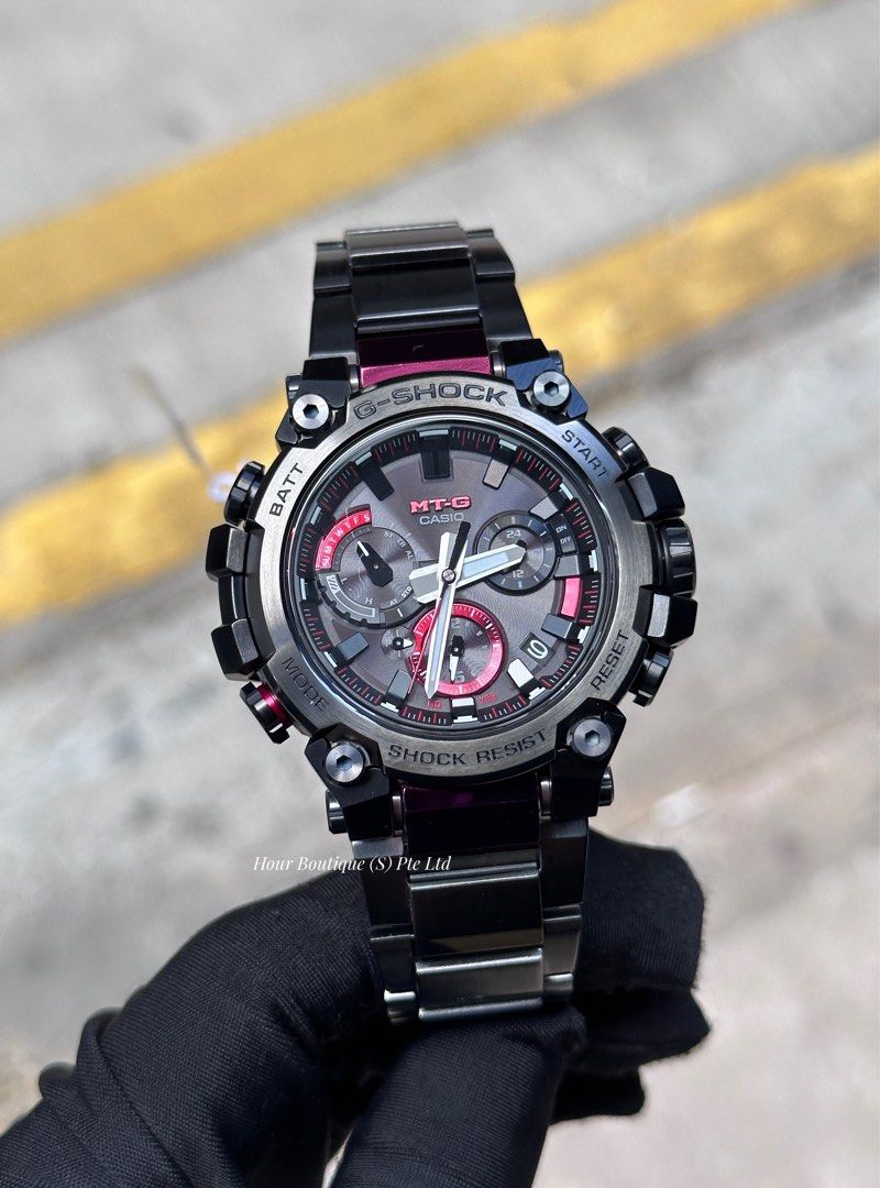 Brand New Casio G-Shock Black Red MTG-B3000BD-1A