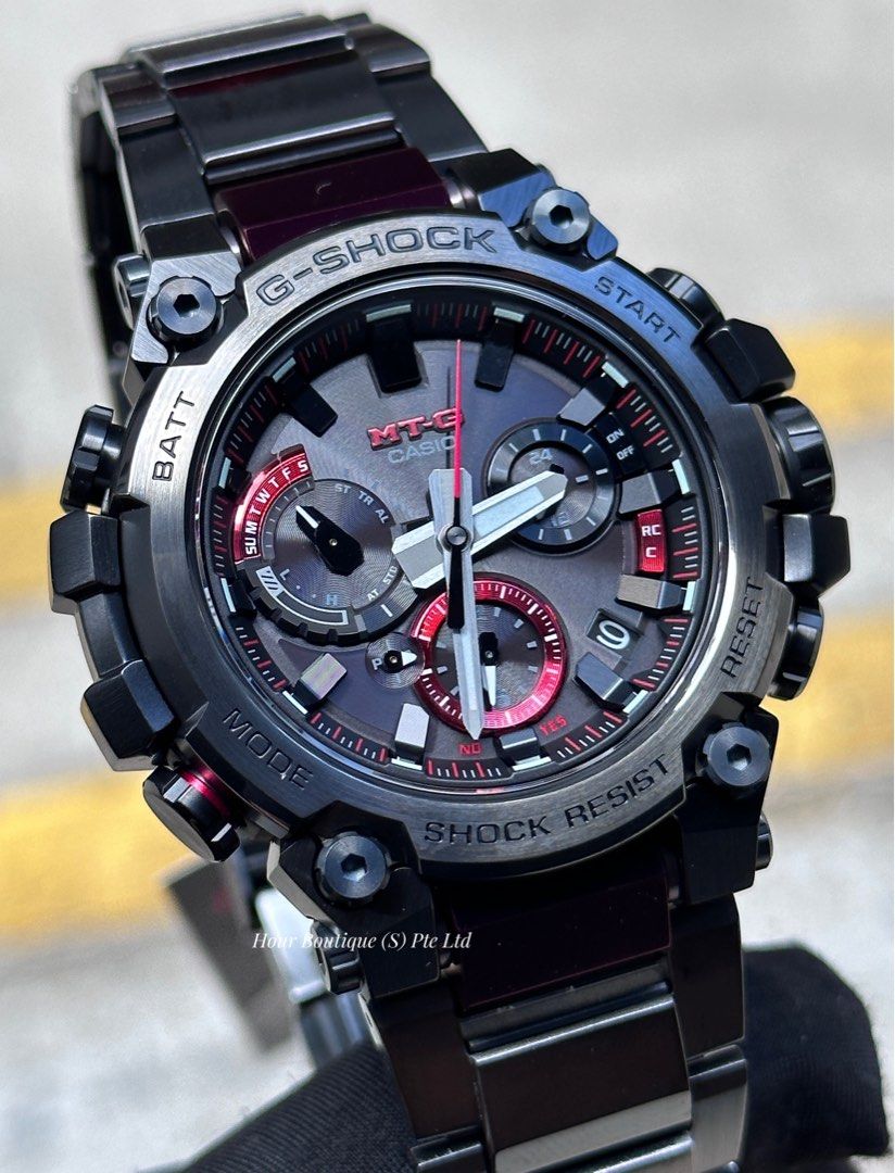 Brand New Casio G-Shock Black Red MTG-B3000BD-1A