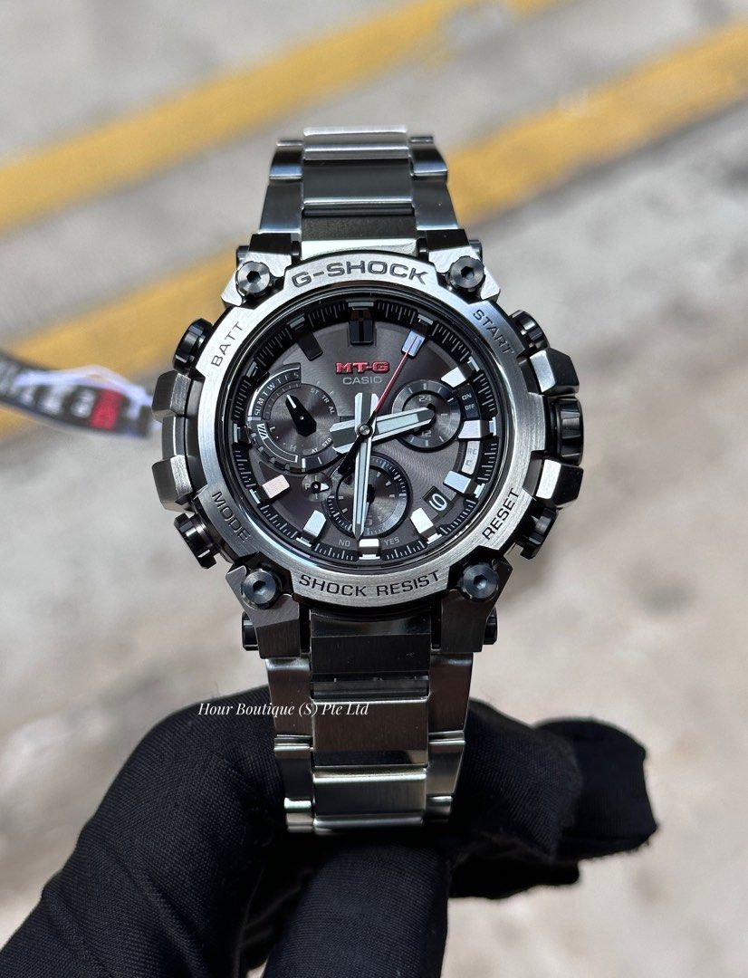 Brand New Casio Gshock MTG Full Steel MTG-B3000D-1ADR