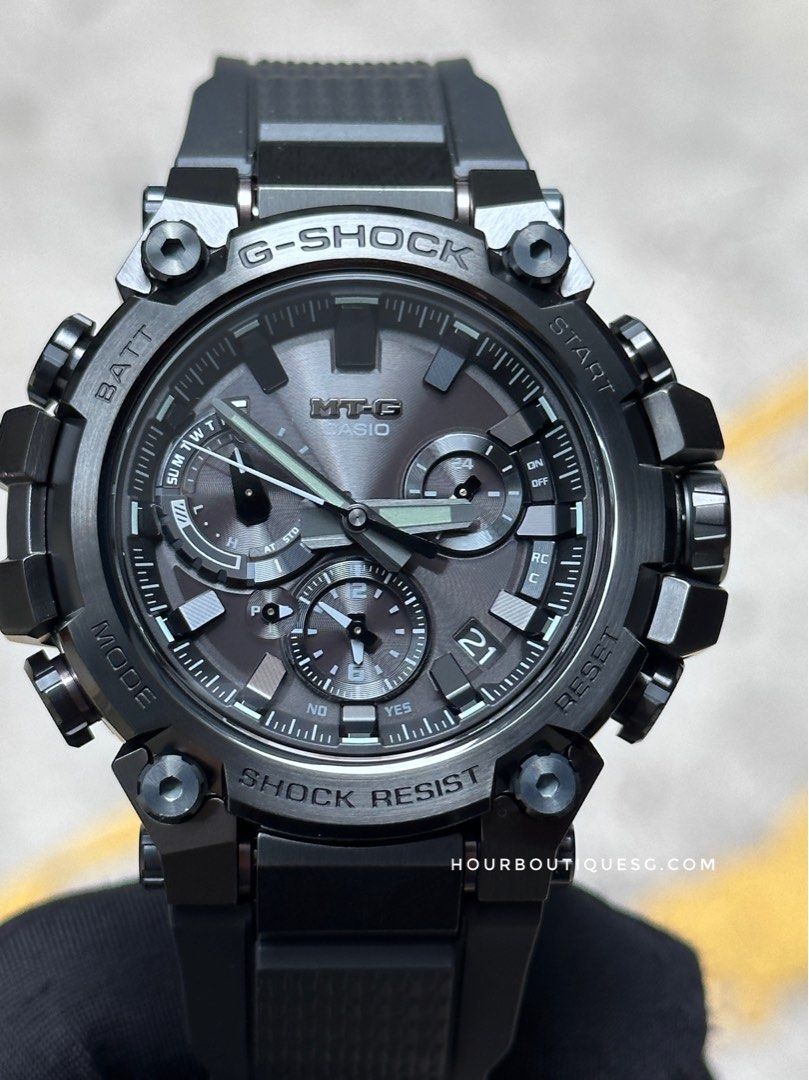 Brand New Casio G-Shock MTG-B3000B-1A Stealth Black Men's Watch