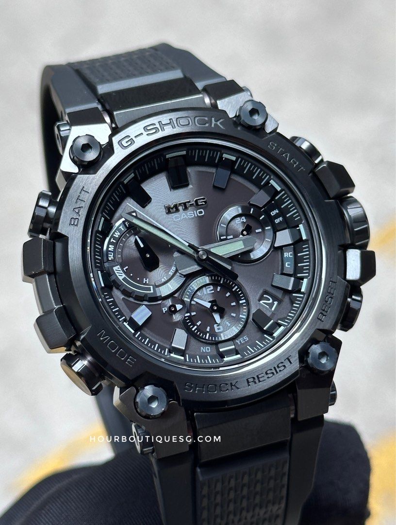 Brand New Casio G-Shock MTG-B3000B-1A Stealth Black Men's Watch