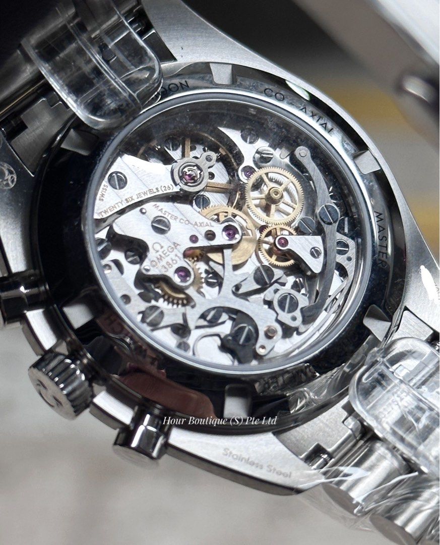 Brand New Omega SpeedMaster Moonwatch Sapphire Glass on Bracelet 310.30.42.50.01.002