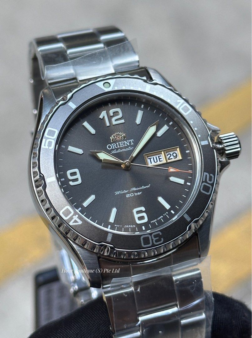 Brand New Orient Kamasu Grey Dial Automatic Divers RA-AA0819N