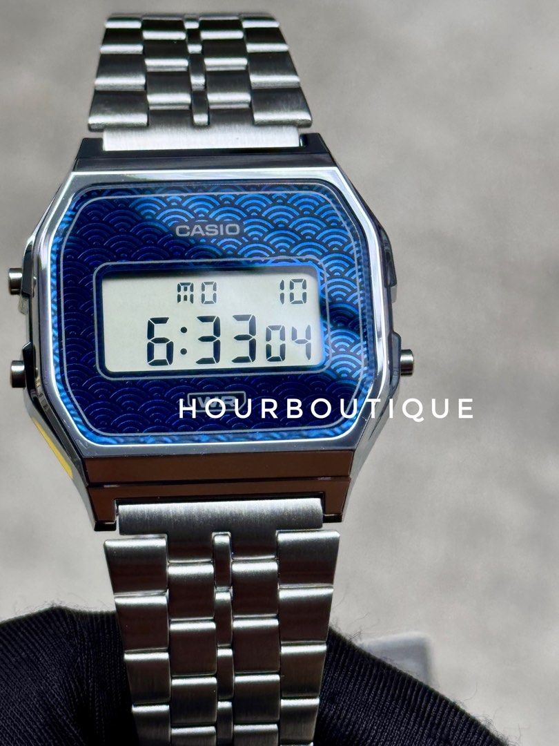 Bran New Casio Vintage Digital Blue Dial Watch , Made In Japan A159WEVJ-2
