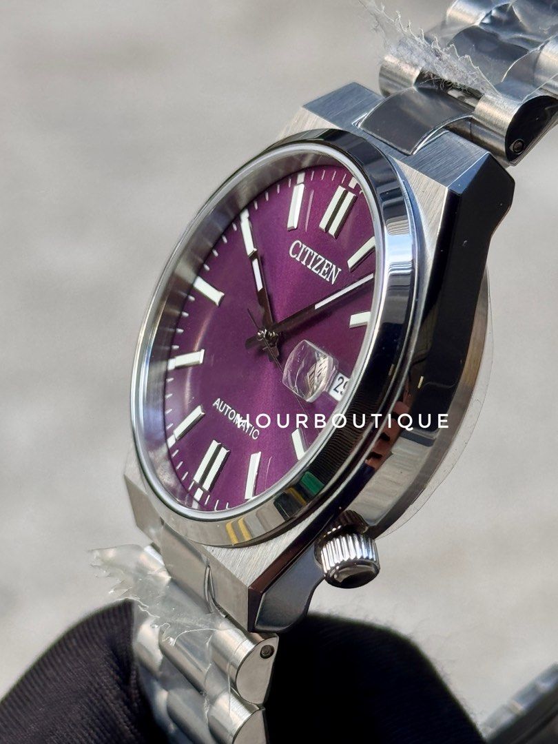Brand Nee Citizen Tsuyosa 37 Purple Dial Automatic Watch NJ0200-50W