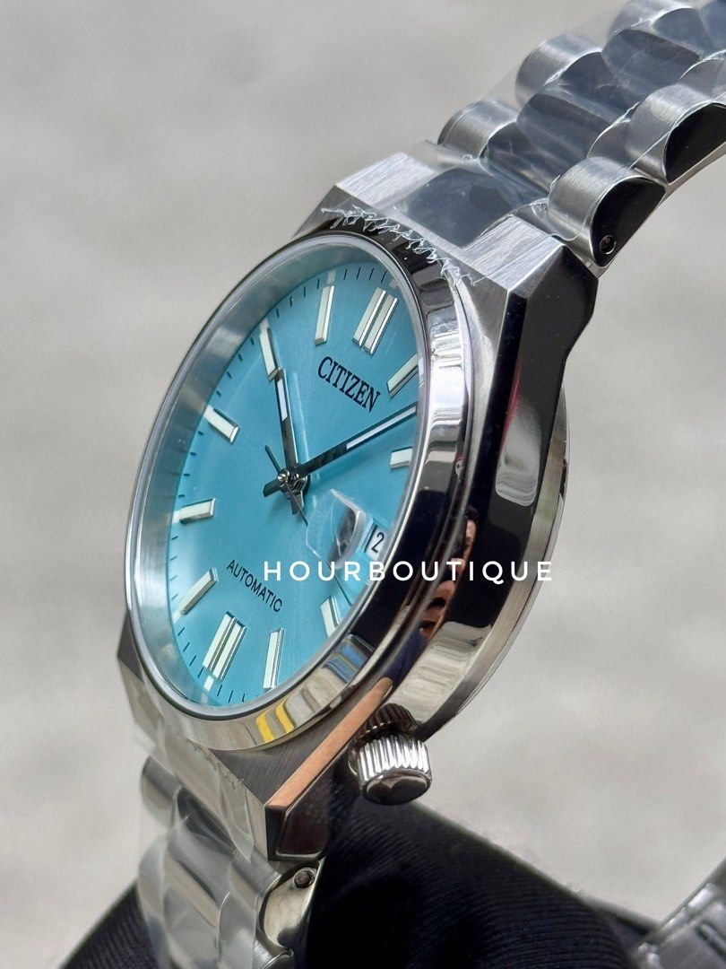 Brand Nee Citizen Tsuyosa 37mm Ice Blue Dial Automatic Watch NJ0200-50L