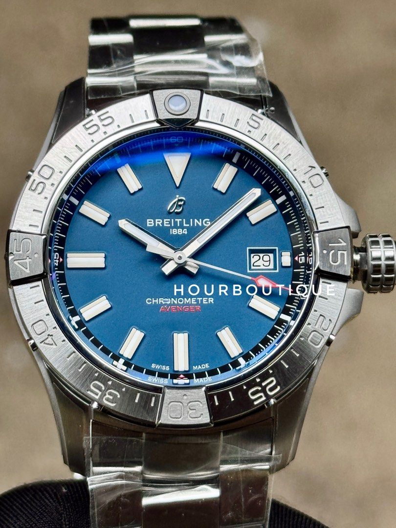 Brand New Breitling Avenger 42 Blue Dial Swiss Made Automatic Watch A17328