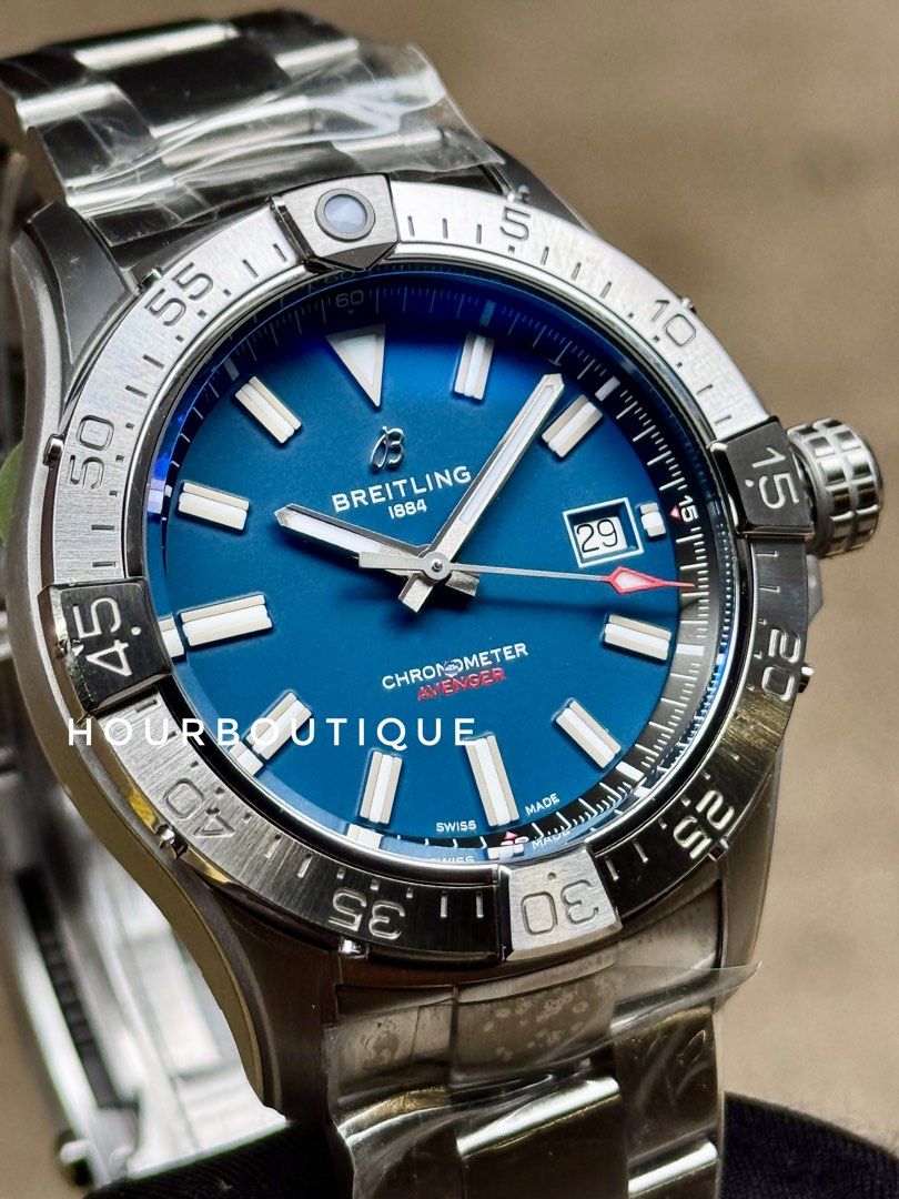 Brand New Breitling Avenger 42 Blue Dial Swiss Made Automatic Watch A17328