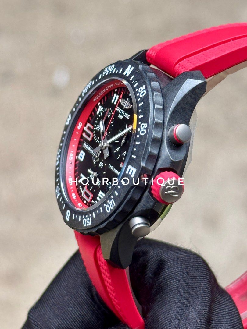 Brand New Breitling Endurance Pro Red SuperQuartz Chronograph Watch X83310