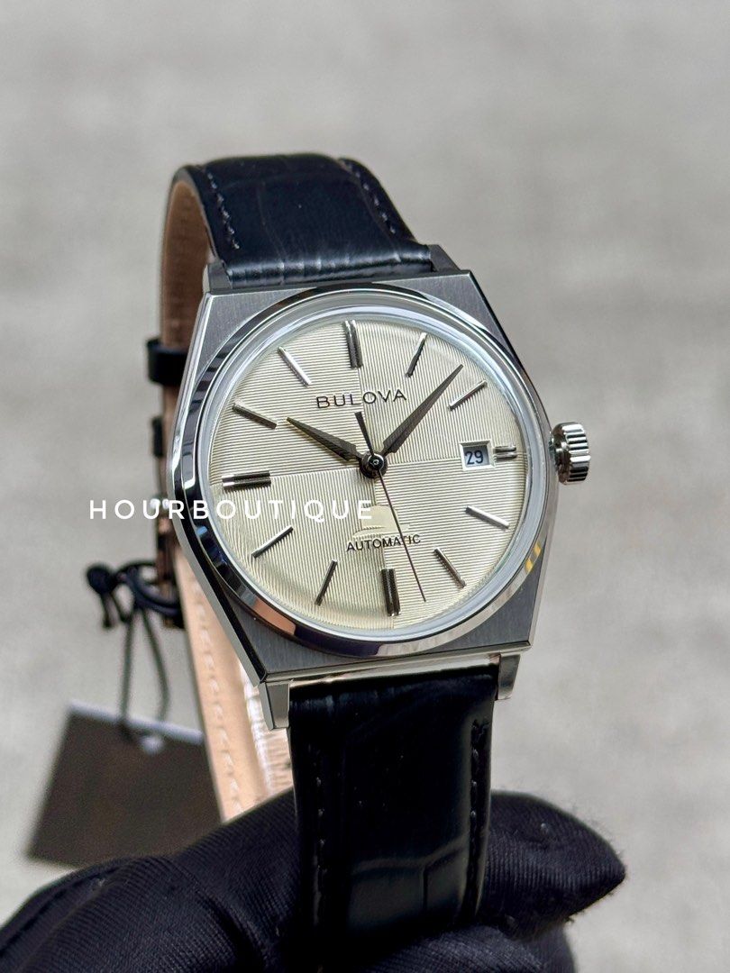 Brand New Bulova Frank Sinatra Edition Steel Case Automatic Watch 96B483