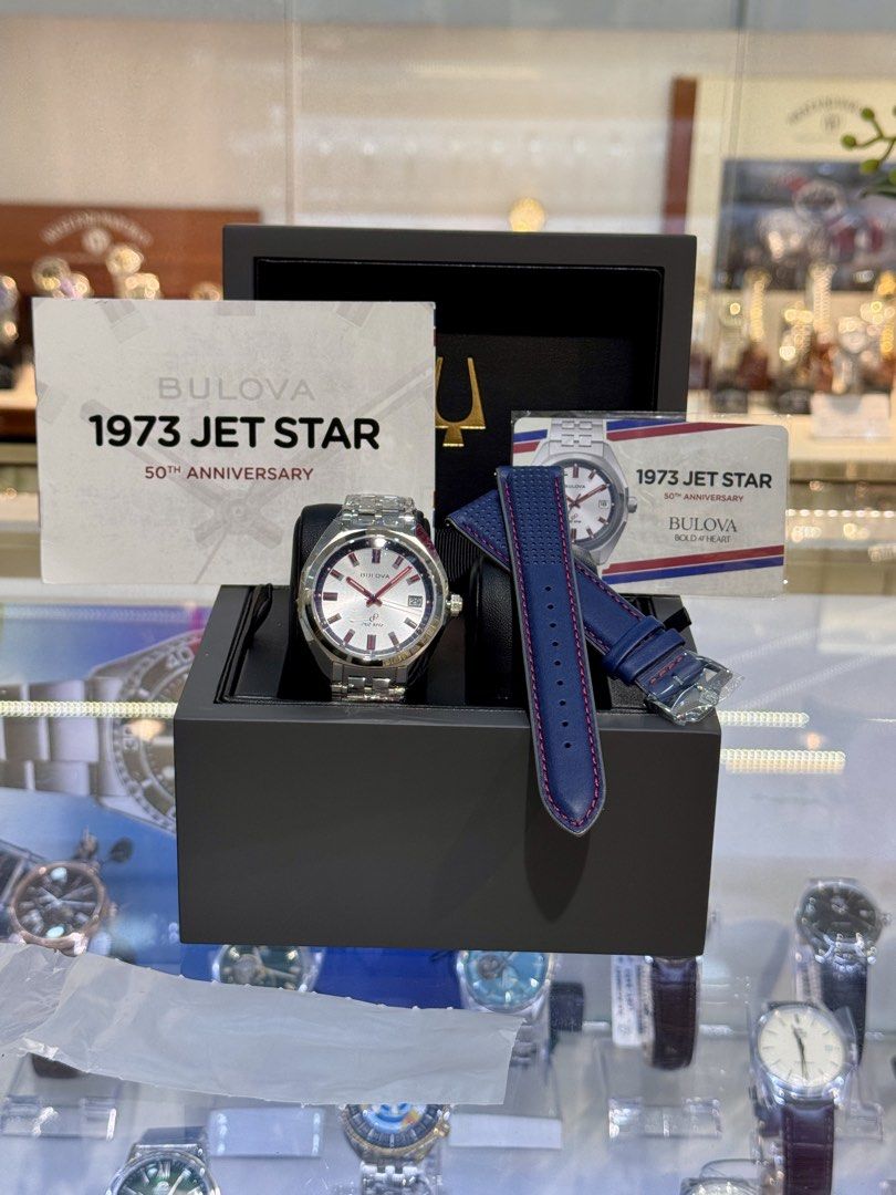 Brand New Bulova JetStar 50th Anniversary Watch 96K112