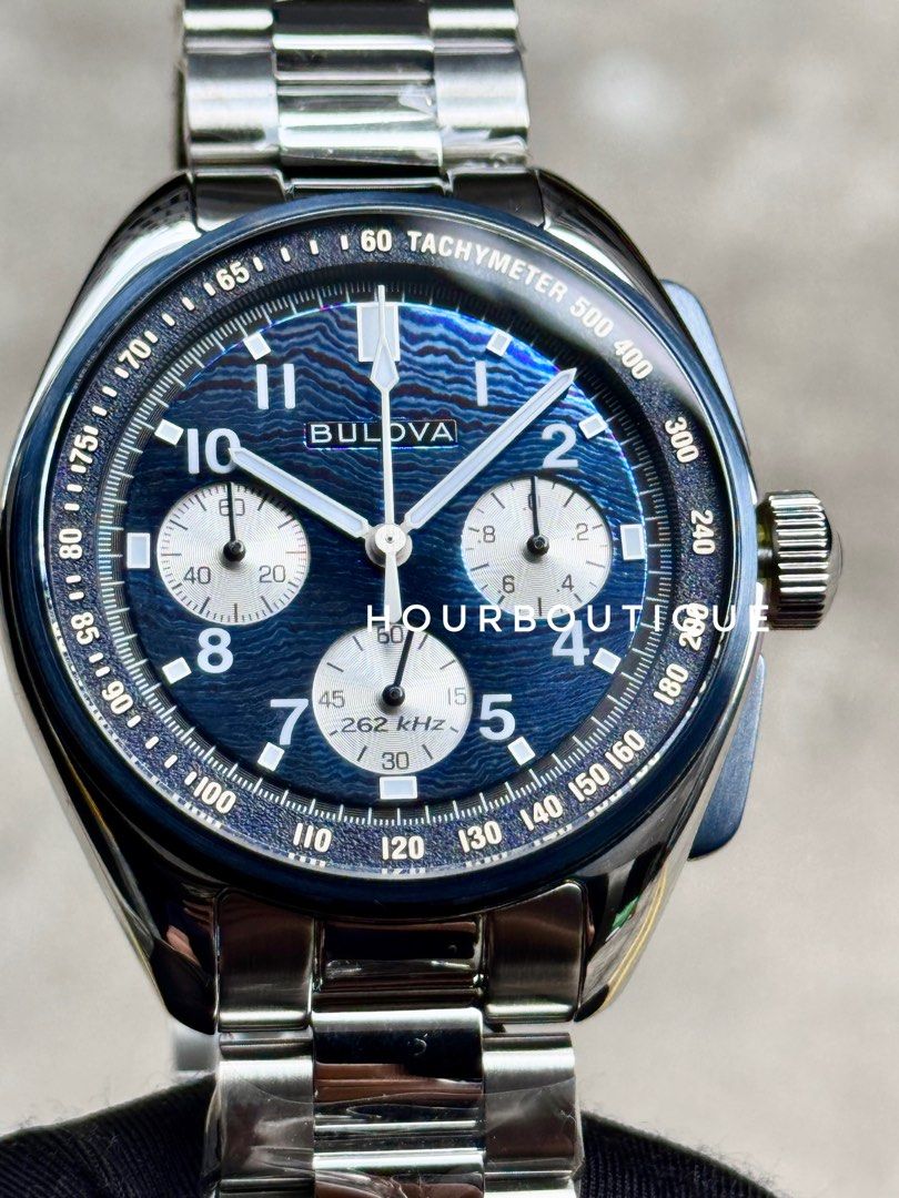Brand New Bulova Lunar Pilot 150th Anniversary High Frequency Quartz Movt 5500pc Limited Watch 98A329