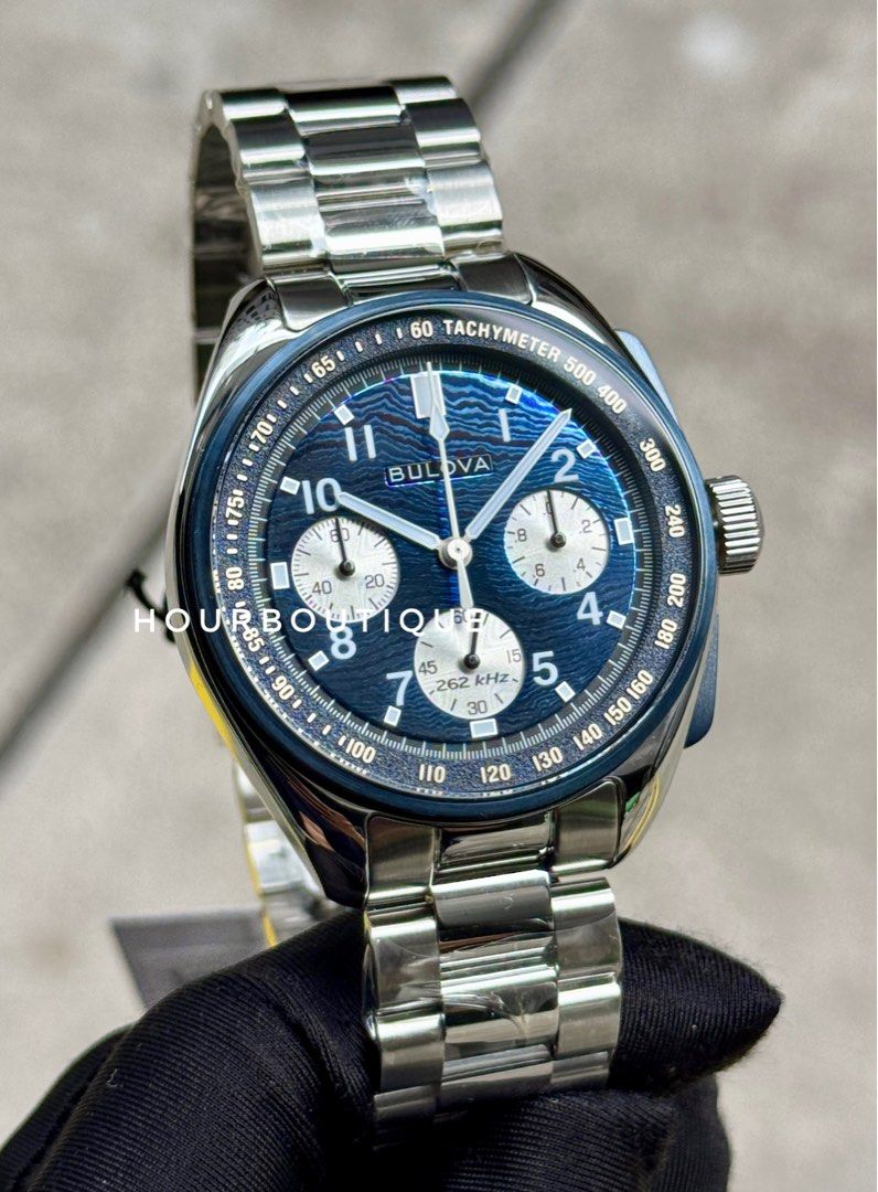 Brand New Bulova Lunar Pilot 150th Anniversary High Frequency Quartz Movt 5500pc Limited Watch 98A329