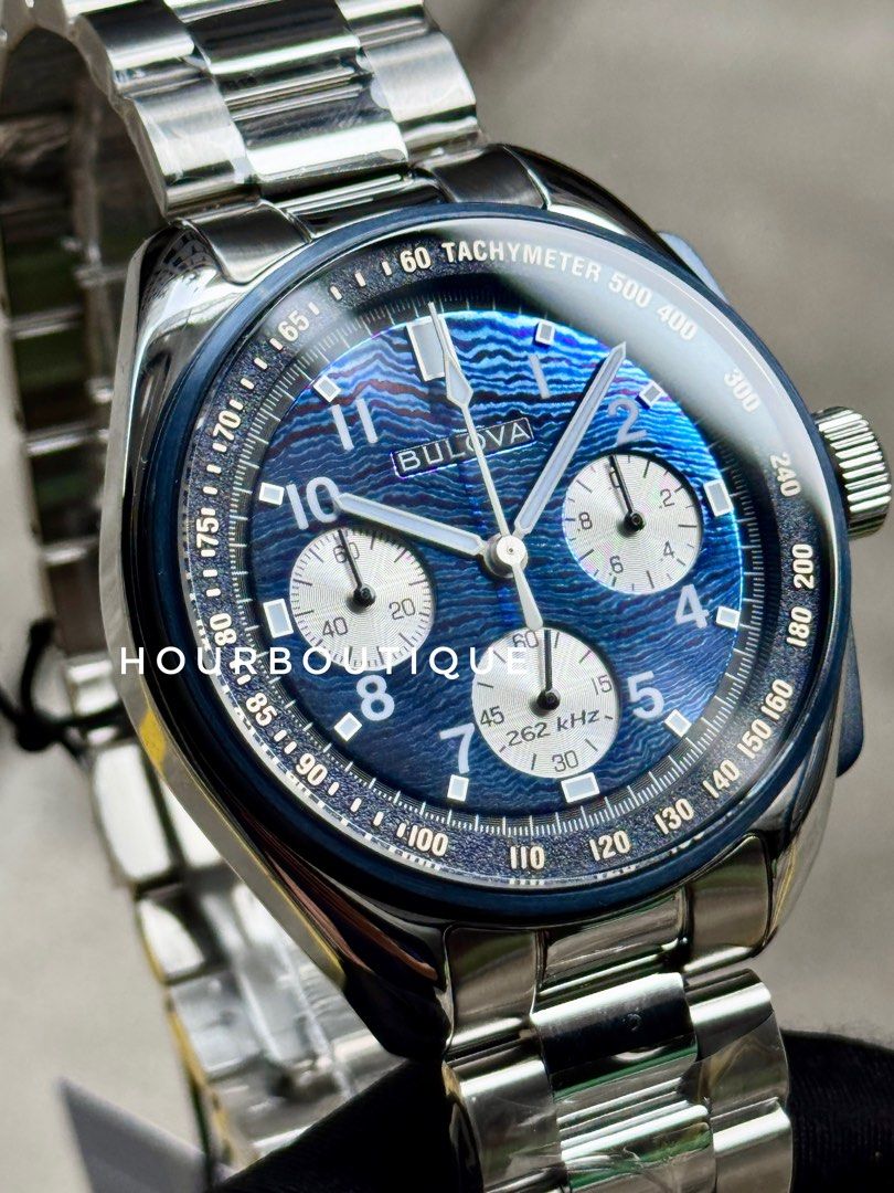 Brand New Bulova Lunar Pilot 150th Anniversary High Frequency Quartz Movt 5500pc Limited Watch 98A329