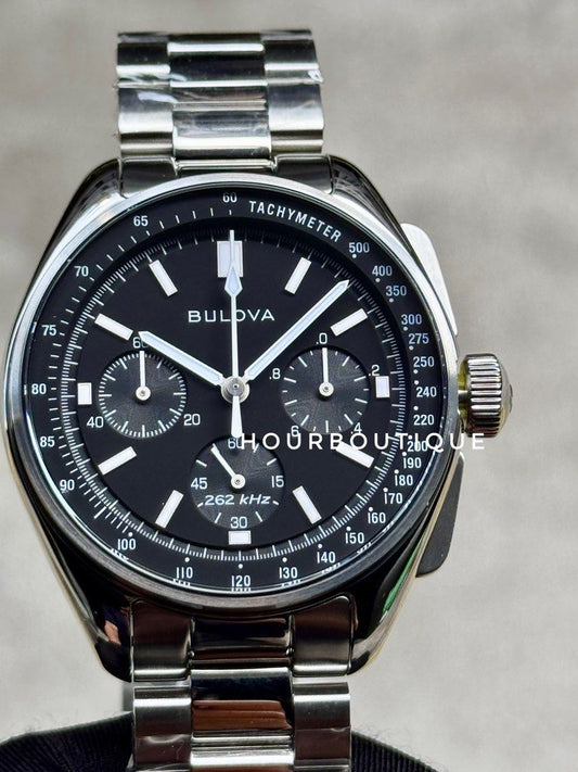 Brand New Bulova Lunar Pilot MoonWatch, High Frequency Quartz Movt 96K111