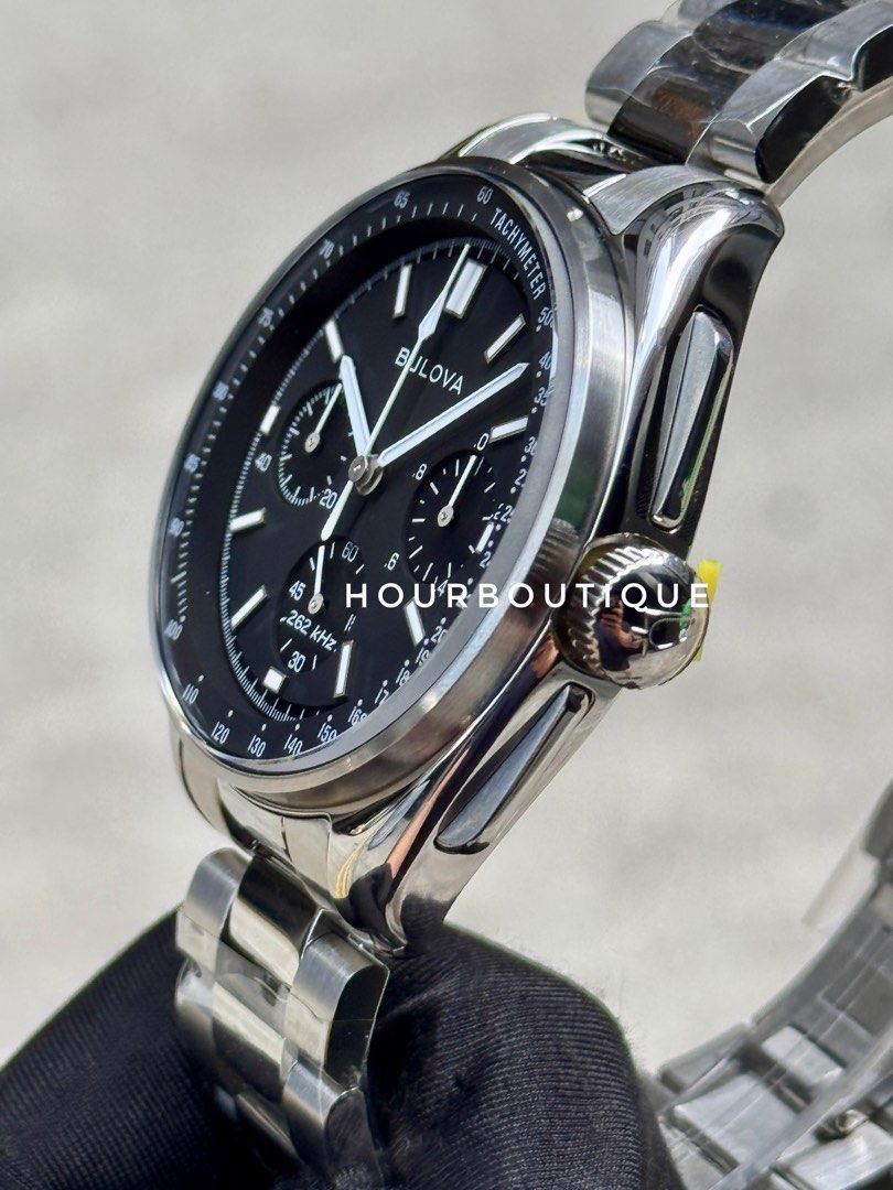 Brand New Bulova Lunar Pilot MoonWatch, High Frequency Quartz Movt 96K111