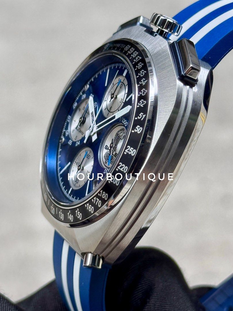 Brand New Bulova X Shelby Cobra Chronograph 262khz Quartz Watch 98B452