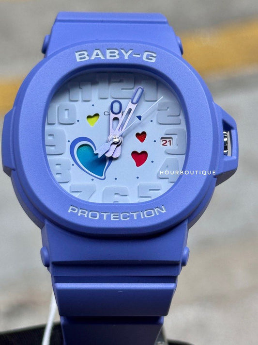 Brand New Casio BabyG Purple Ana Digital Watch BGA-10-6