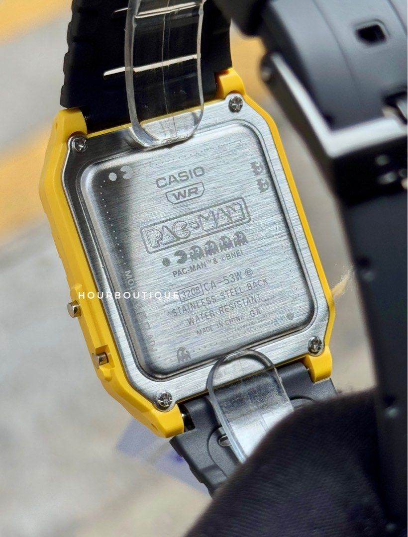 Brand New Casio Calculator PAC-Man Limited Edition Digital Watch CA-53WPC-1