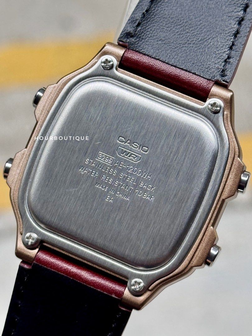 Brand New Casio Digital World Time Mens Watch AE-1200WHL-5AVEF