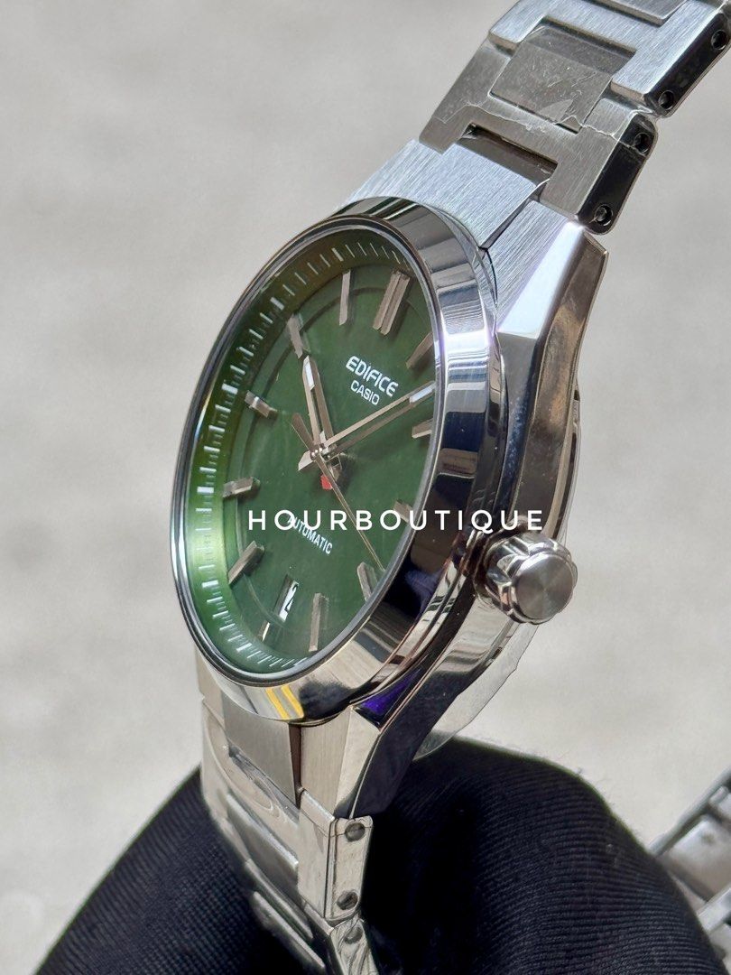 Brand New Casio Edifice Automatic Green Dial Watch EFK-100D-3