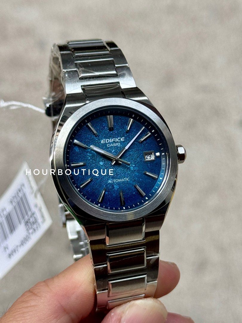 Brand New Casio Edifice Blue Dial Automatic Watch EFK-200D-2