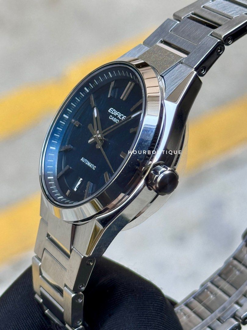 Brand New Casio Edifice Blue Ice Dial, Automatic Watch EFK-100YD