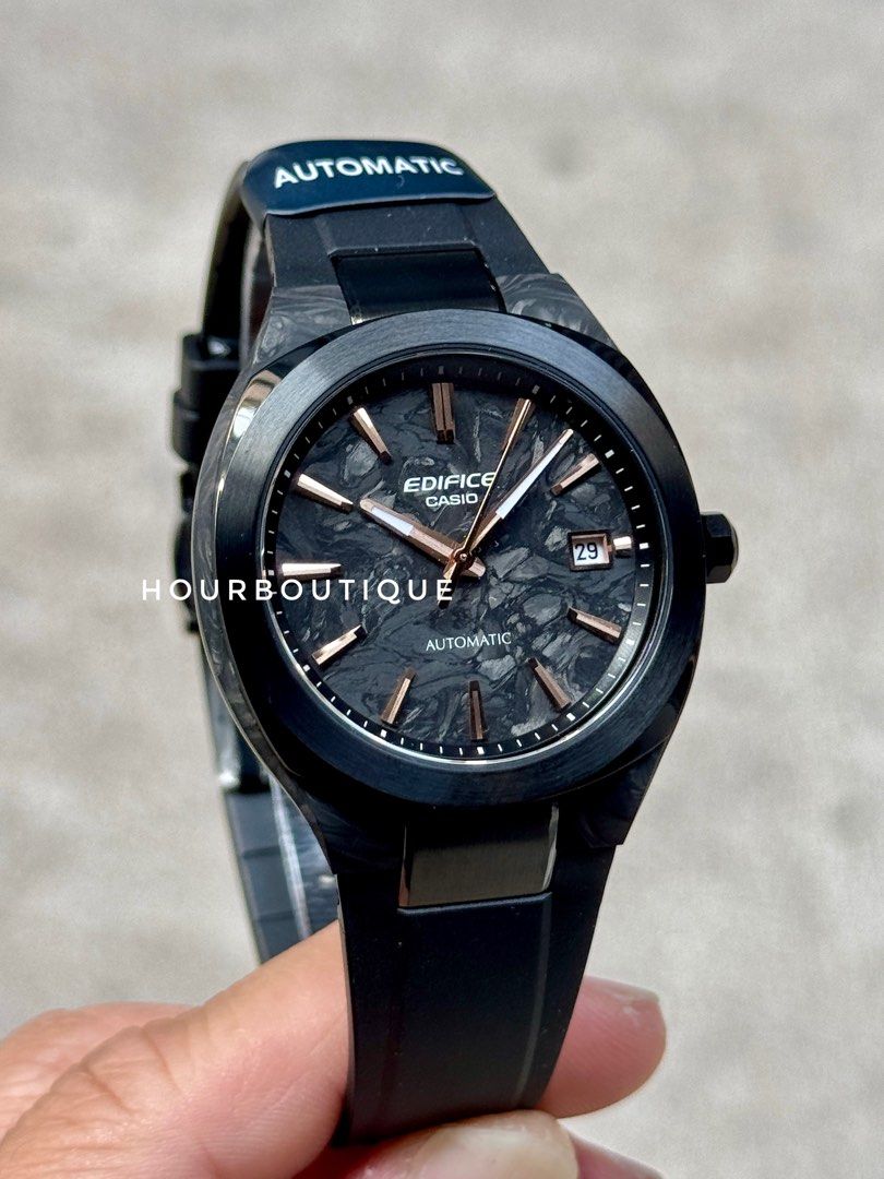 Brand New Casio Edifice Forged Carbon Case Automatic Watch EFK-XPB-1