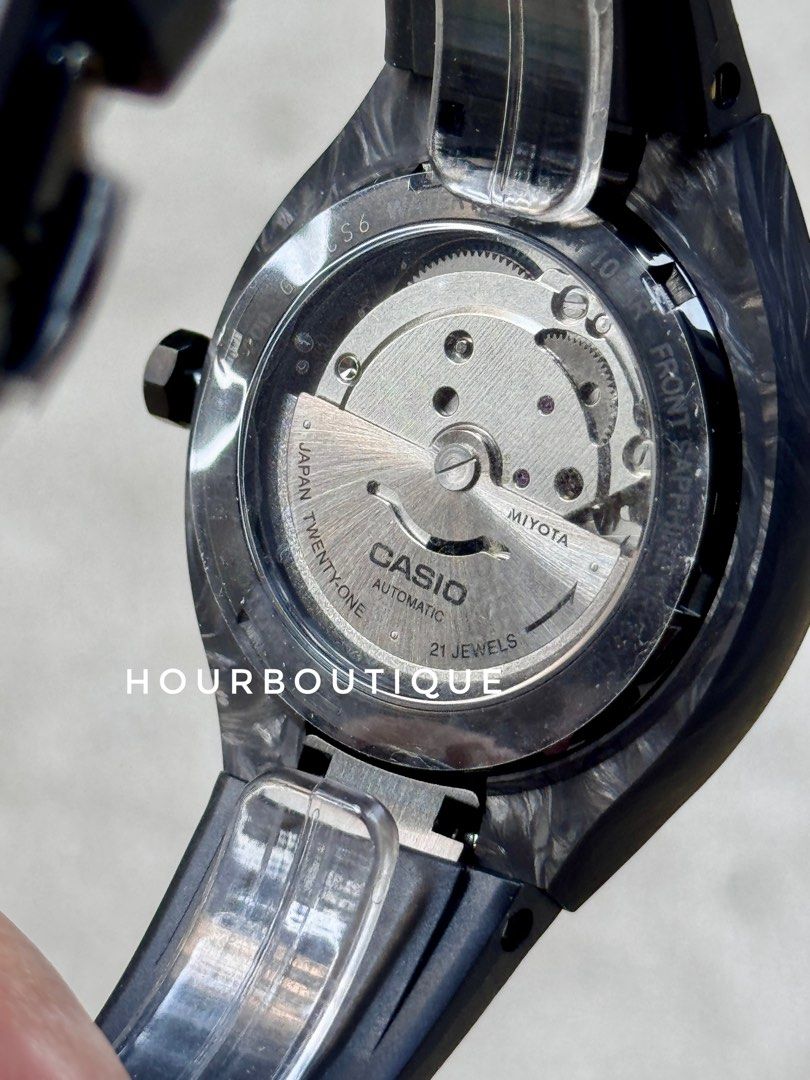 Brand New Casio Edifice Forged Carbon Case Automatic Watch EFK-XPB-1