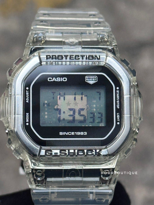 Brand New Casio G Shock Clear Remix Digital Watch DW-5040RX-7