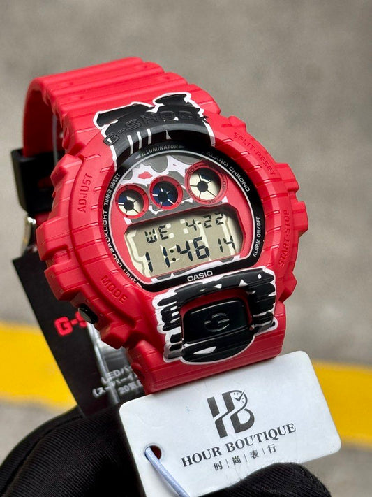 Brand New Casio G-Shock Akachochin Red Lantern Limited Edition Watch DW-6900AKA-4