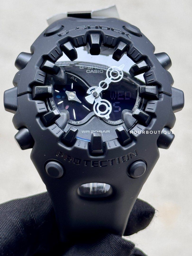 Brand New Casio Gshock black Digital Watch GA-V01-1DR