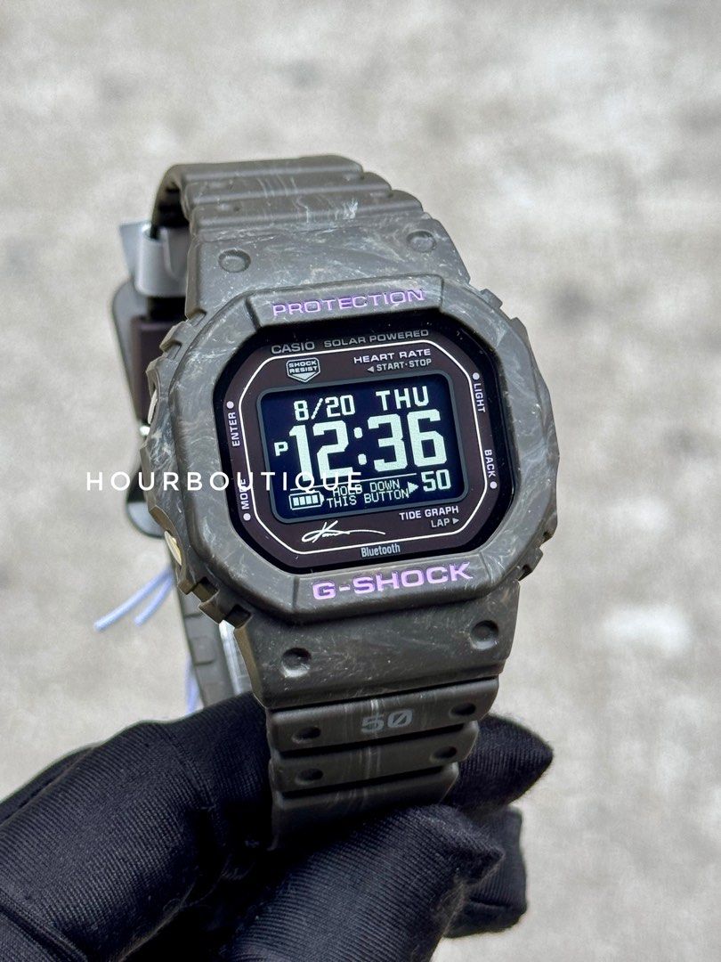 Brand New Casio GShock C Kanoa Igarashi Collab Heart Rate Monitor Watch GWX-B5600KI-5