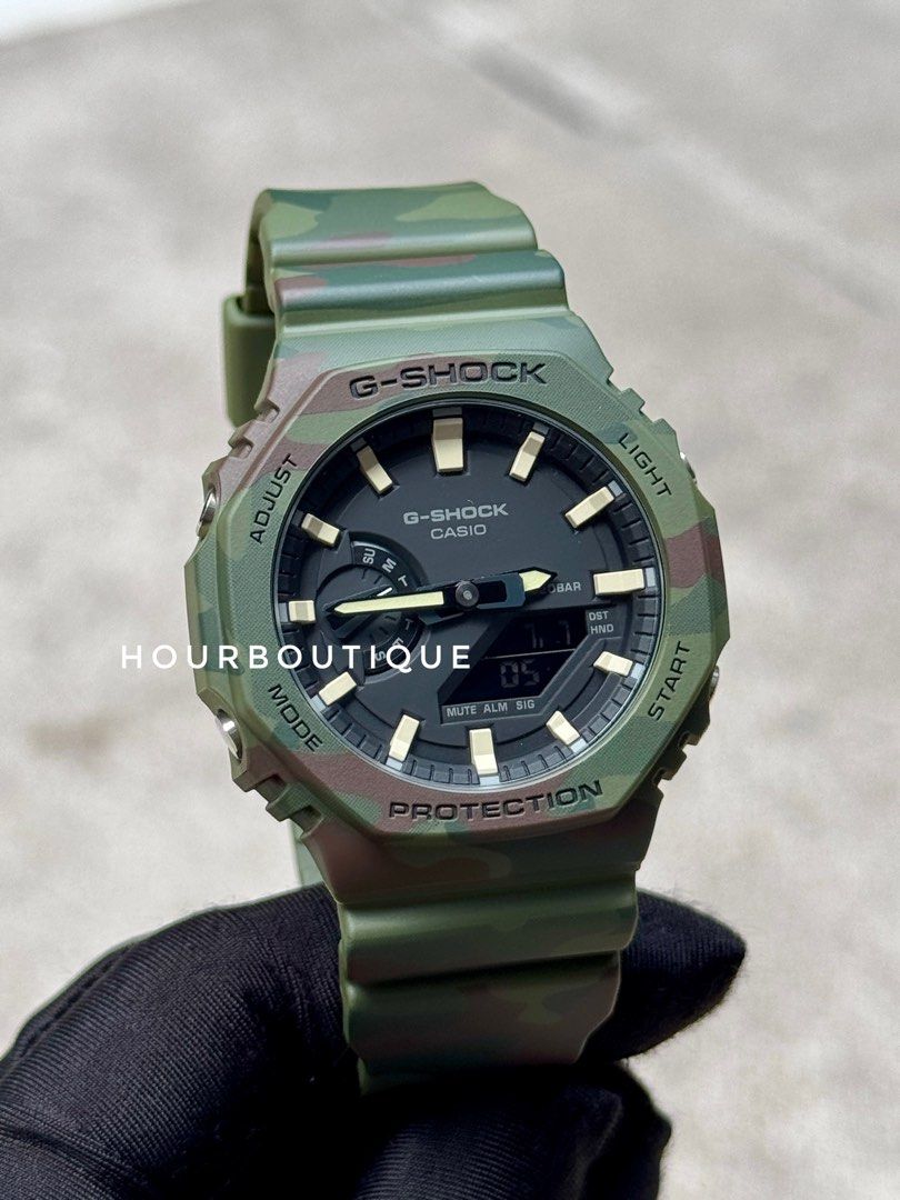 Brand New Casio GShock Camo Limited Edition Watch GAE-2100WE-3