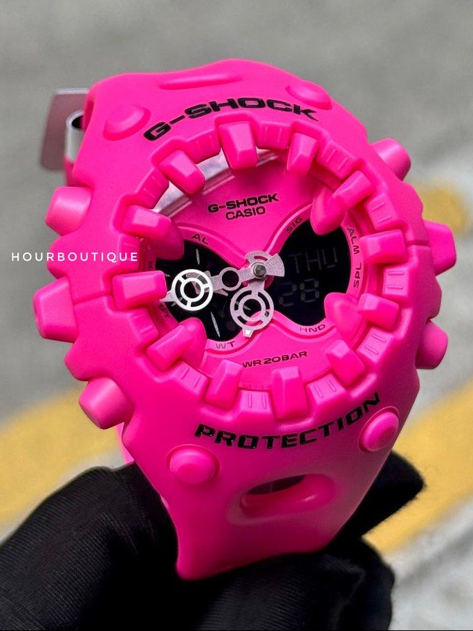 Brand New Casio G-Shock Candy Pink Watch GA-V01-4A – HOUR BOUTIQUE