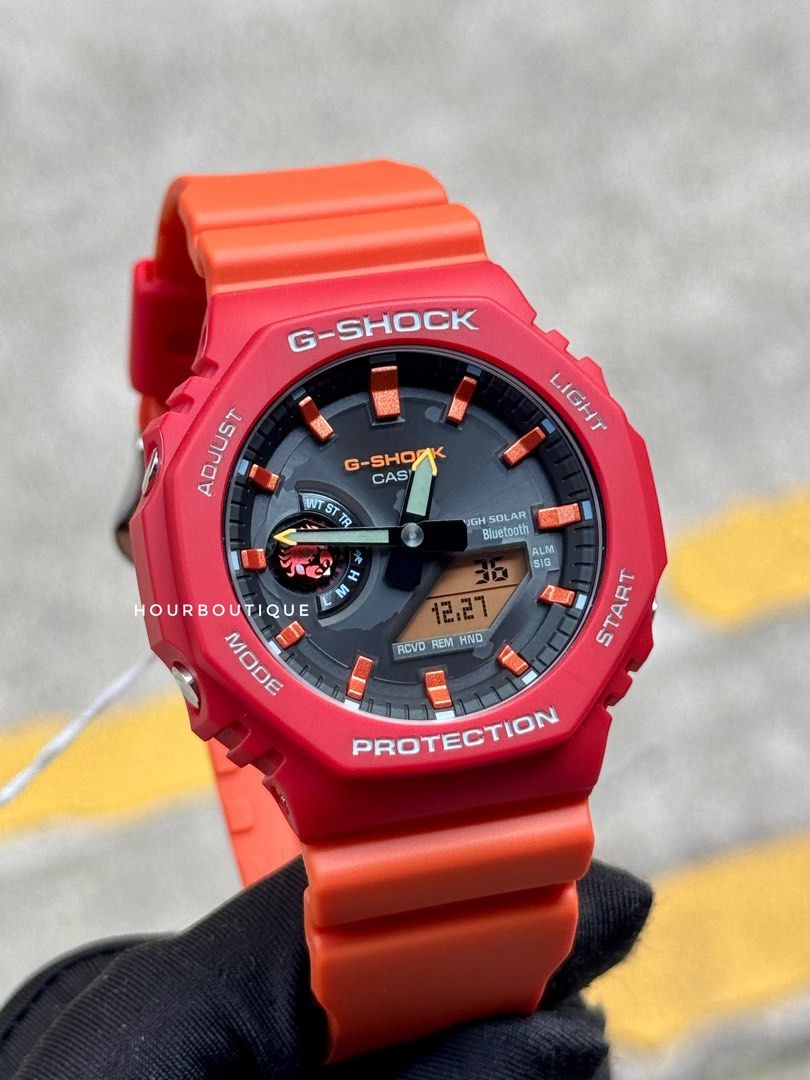 Brand New Casio GShock Charles Darwin Collab Tough Solar BlueTooth Watch GA-B2100DF-4