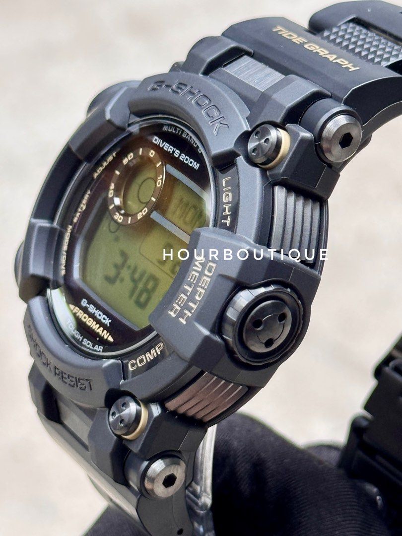 Brand New Casio GShock FrogMan Divers Watch on Bracelet GWF-D1000BC-1