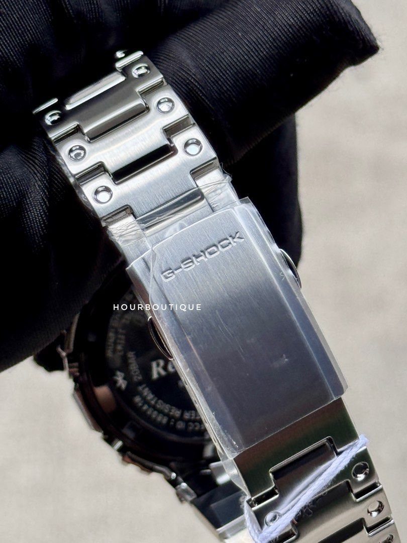 Brand New Casio GShock Full Metal Tough Solar Black Bezel Watch GMW-B5000BT-1