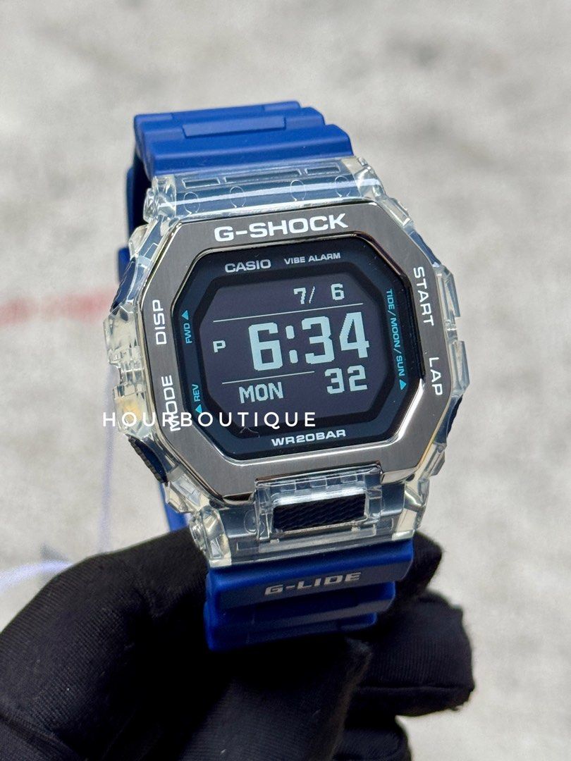 Brand New Casio Gshock G-Lide Bluetooth Connect Watch GBX-100S-2SR